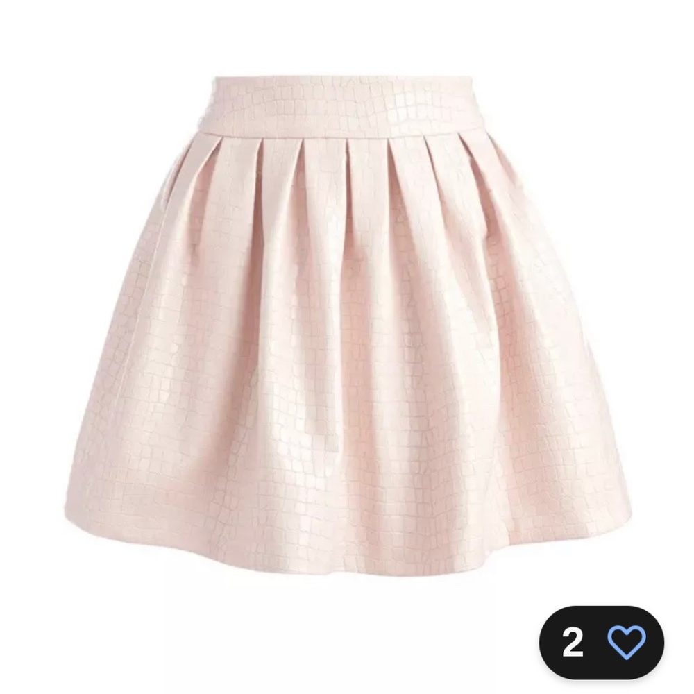 Alice & Olivia : baby pink skirt 25$